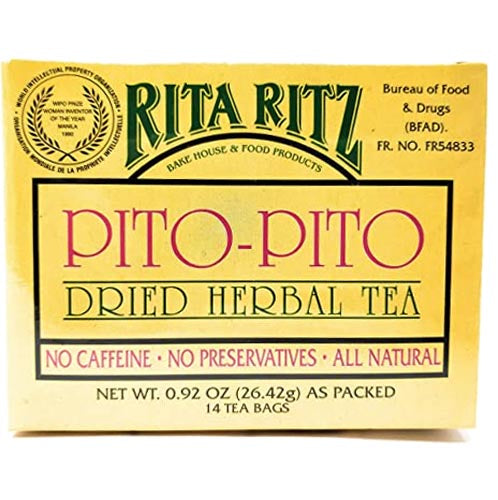 Rita Ritz – Pito-Pito Dried Herbal Tea – 14 Tea Bags