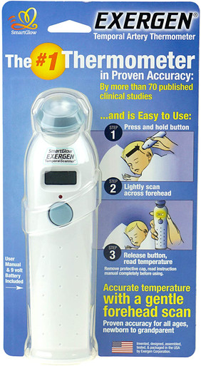 Exergen Temporal Scan Forehead Artery Baby Thermometer Tat 2000c Scanner