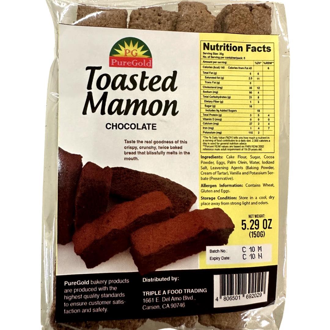 PureGold – Toasted Mamon Chocolate – 150 G