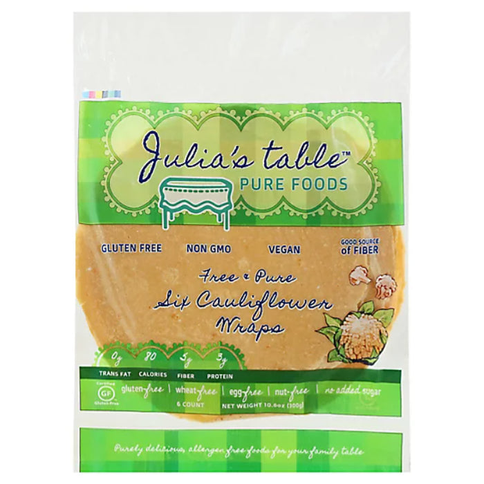 Julias Table – Wrap Cauliflower 10.6 Oz – (Pack of 12)