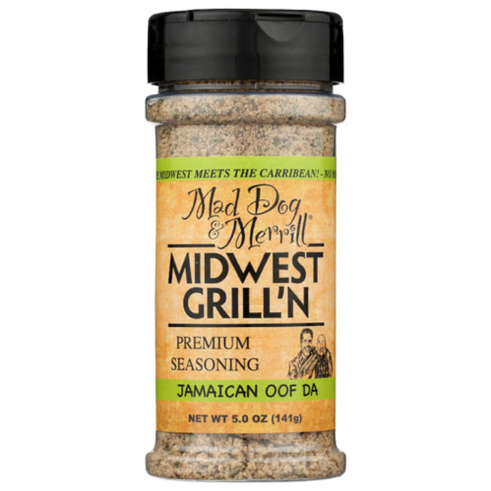 Maddog & Merrill – Seasoning, Jamaican Oof Da, 5 oz – Pack of 12