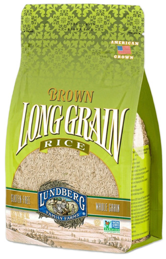 Lundberg Brown Long Grain Rice, 32 oz
