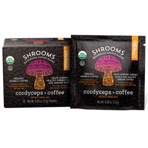 Shrooms – Coffee with Cordyceps, 10 Pc – Pack of 12