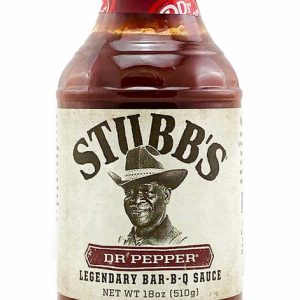 Stubb’s Dr. Pepper Legendary Bar-B-Q Sauce, 18oz.