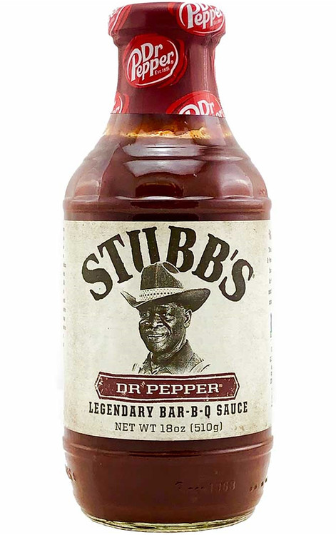 Stubb’s Dr. Pepper Legendary Bar-B-Q Sauce, 18oz.