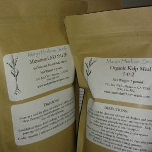 COMBO: Micronized Azomite & Kelp Meal