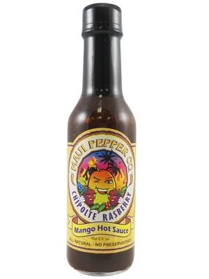 Tahiti Joe’s Maui Pepper Chipotle Raspberry Mango Hot Sauce, 5oz.