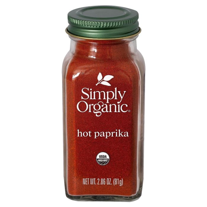 Simply Organic – Paprika Hot, 2.86 Oz – Pack of 6