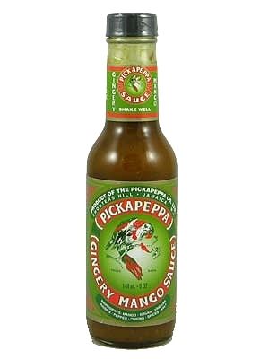 Pickapeppa Gingery Mango Hot Sauce, 5oz.