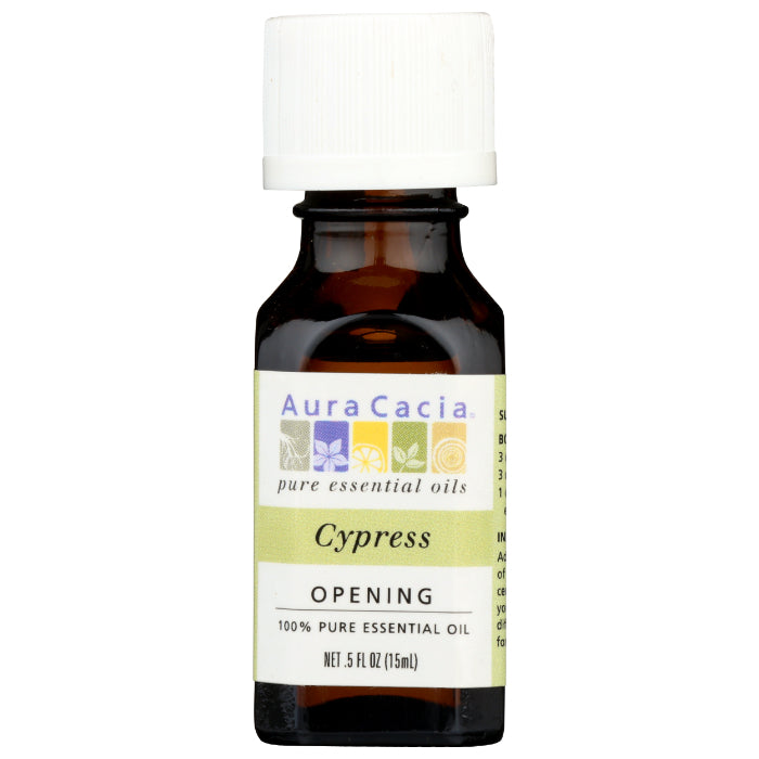 Aura Cacia – Essential Oil Cypress, 0.5 oz (Pack of 1)