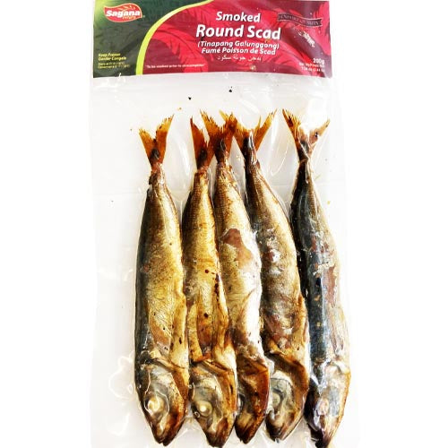 Sagana Delights – Smoked Round Scad – Tinapang Galunggong – 200 G
