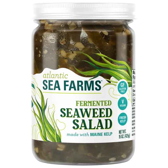 Atlantic Sea Farms – Salad Fermented Seaweed, 15oz | Pack of 6