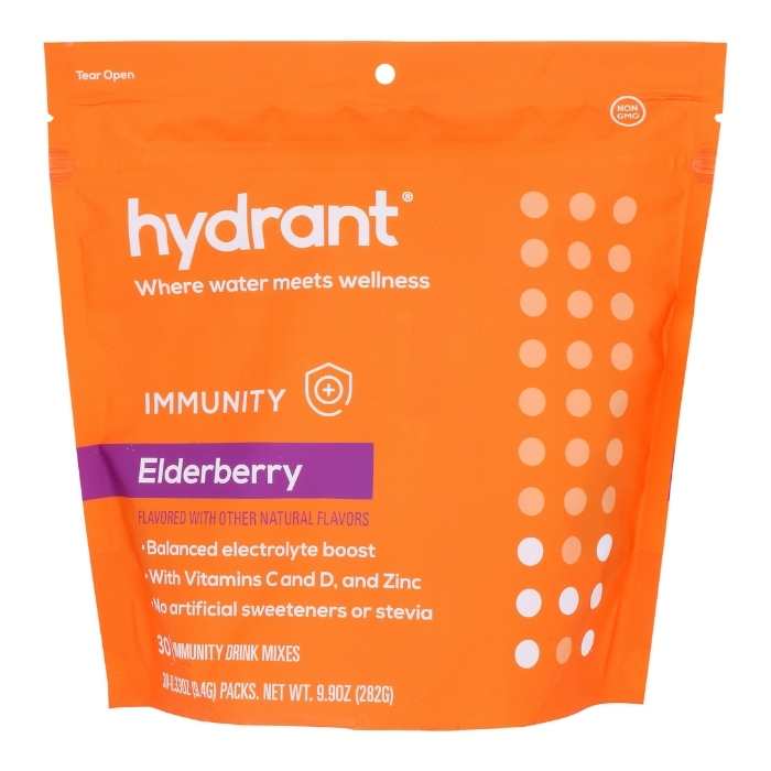Hydrant – Immunity Elderberry Hydration Mix, 30 Sachets