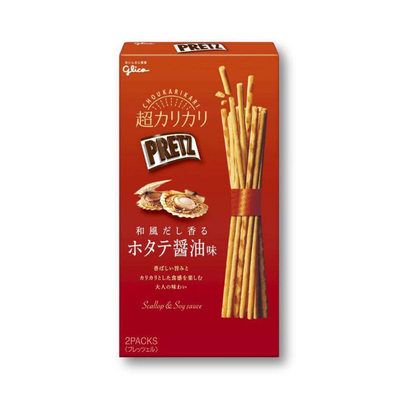 Pretz Super Crispy Biscuit Sticks – Scallop Soy Sauce