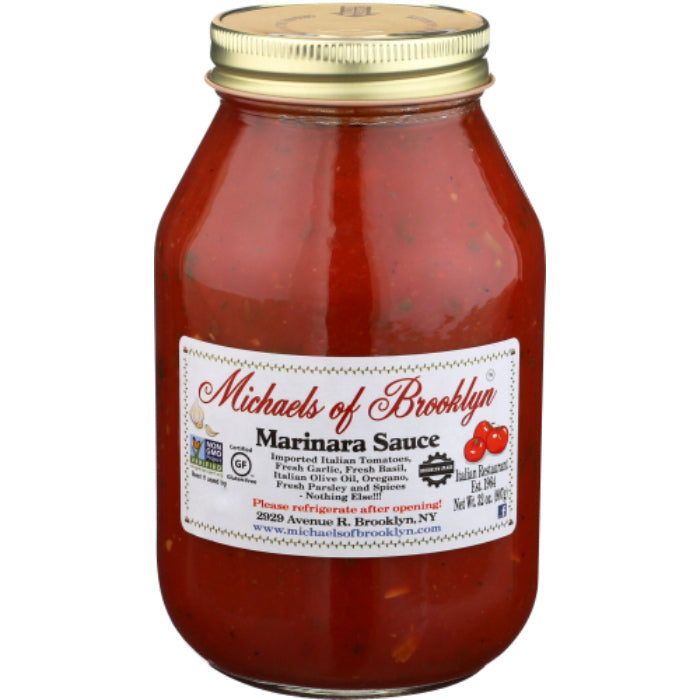 Michaels of Brooklyn – Sauce Spicy Marinara, 32 Oz – Pack of 6
