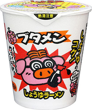 Oyatsu Company “Butamen 4 Flavors” Instant Ramen
