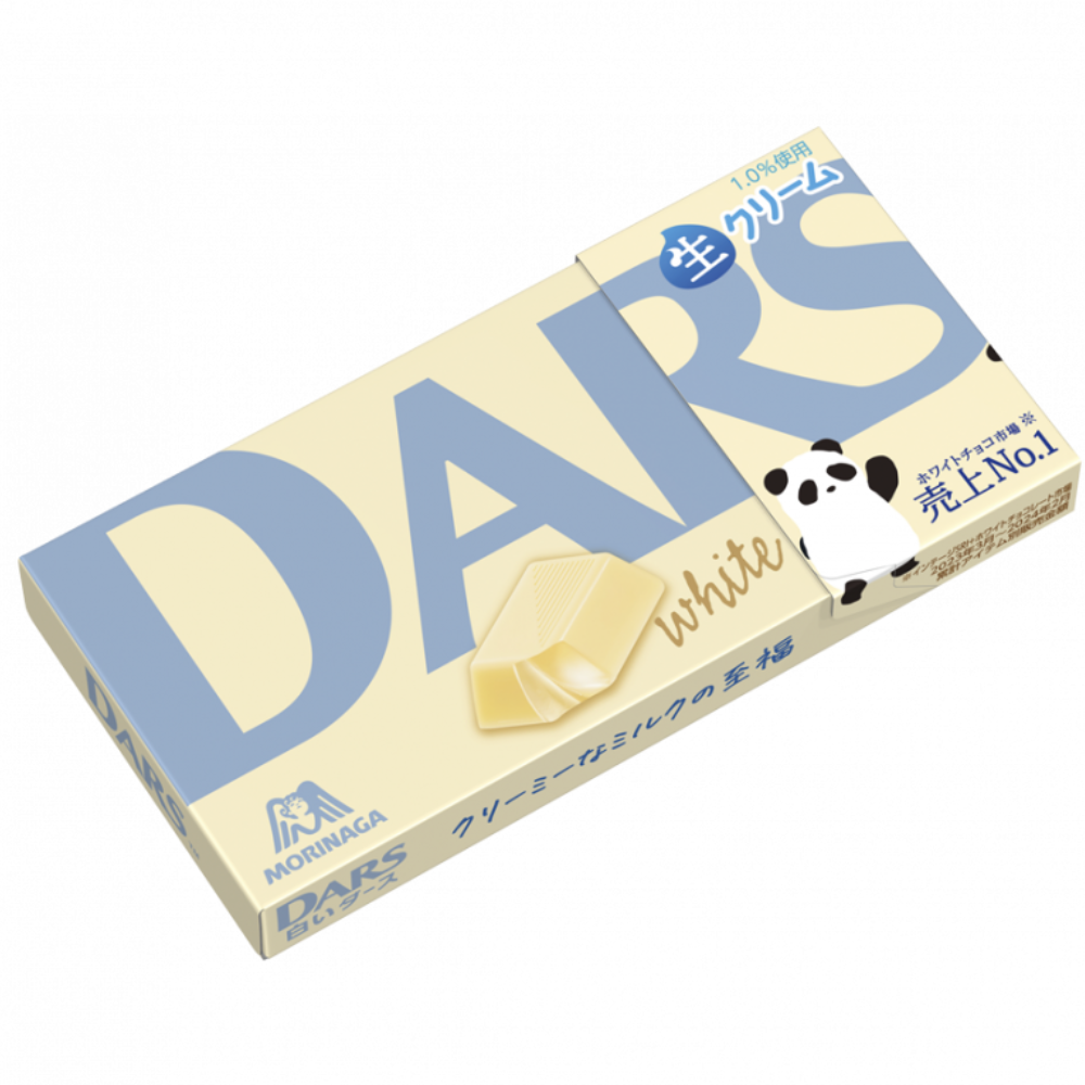Morinaga DARS White Milk Chocolate 12 Pieces – Made in JAPAN – Tokyo Sakura Mall