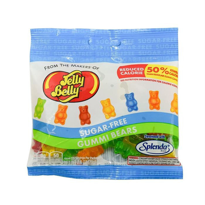 Jelly Belly Sugar Free Gummi Bears – 2.8 oz