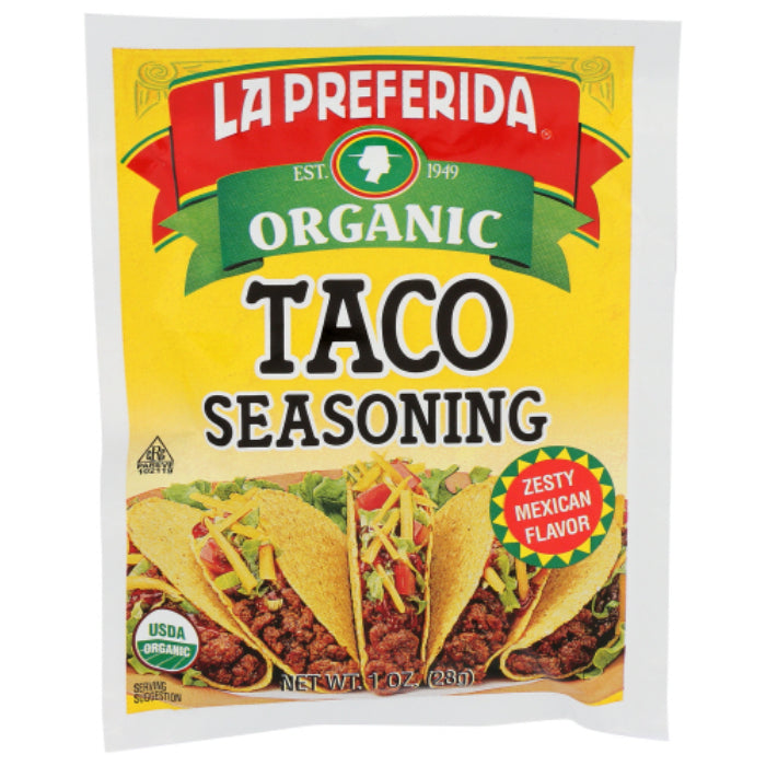 La Preferida – Taco Seasoning, 1 Oz – Pack of 12
