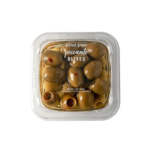 Delallo – Olive Green Pitted Picante, 5 lb | Pack of 2