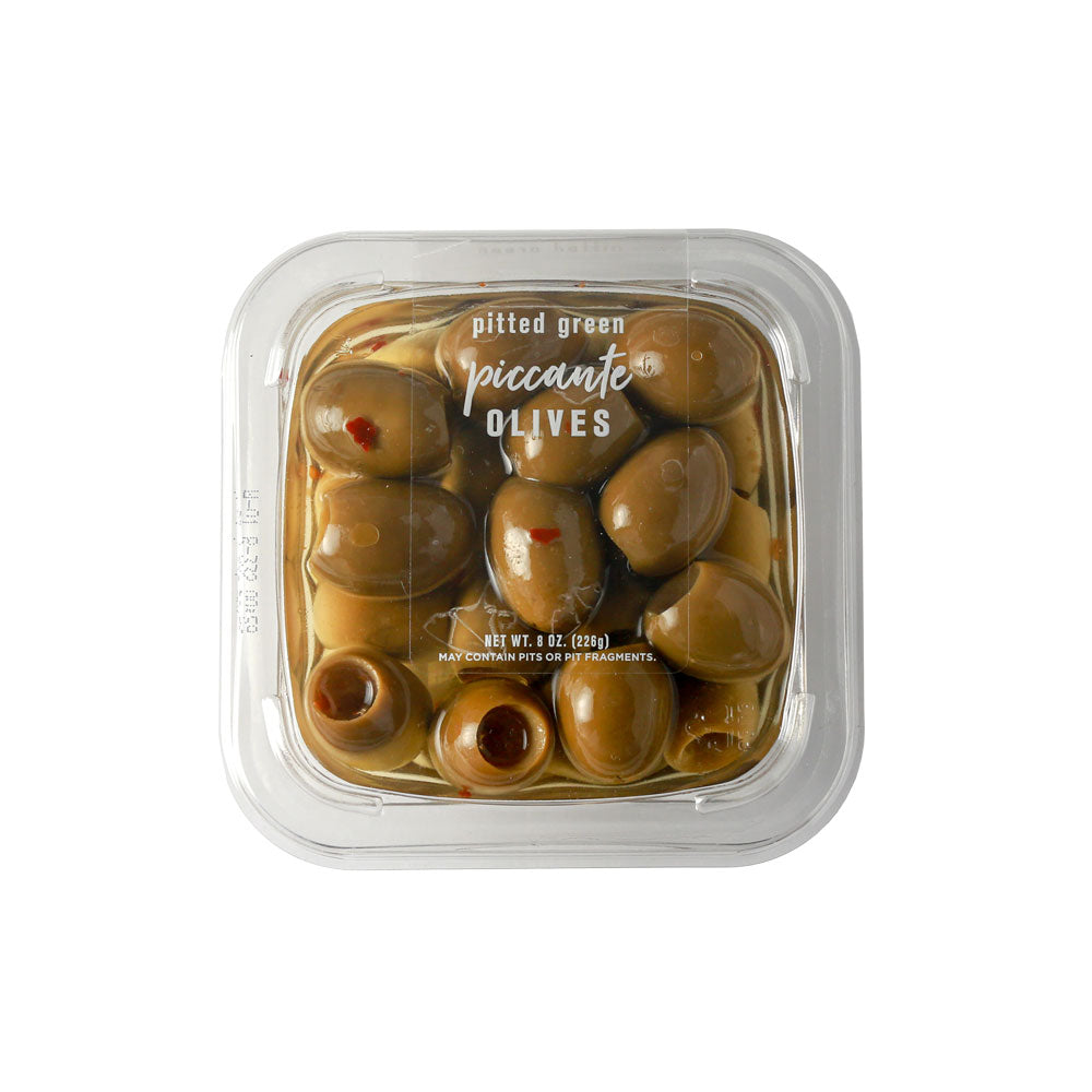 Delallo – Olive Green Pitted Picante, 5 lb | Pack of 2