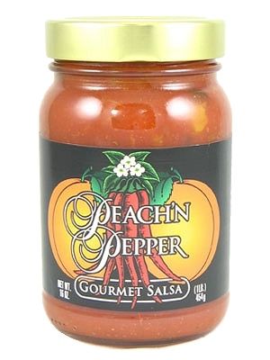 Peach’N Pepper Gourmet Salsa, 16oz.