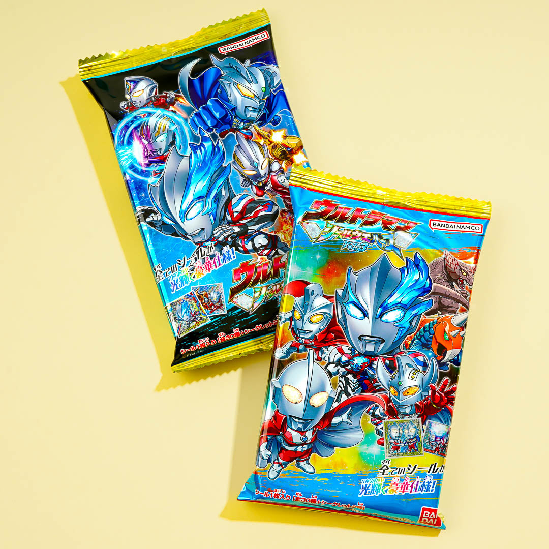 Ultraman Cocoa Wafer With Collectible Sticker