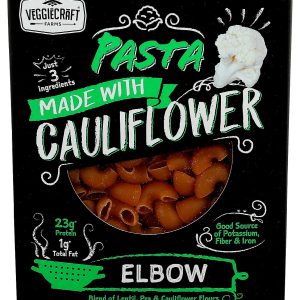 Veggiecraft Pasta Elbow Cauliflower 8 Oz – Pack Of 6