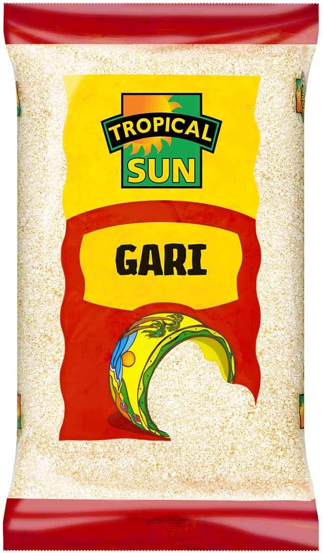 Tropical Sun Garri White – Authentic West African Cassava Staple (1.5kg)
