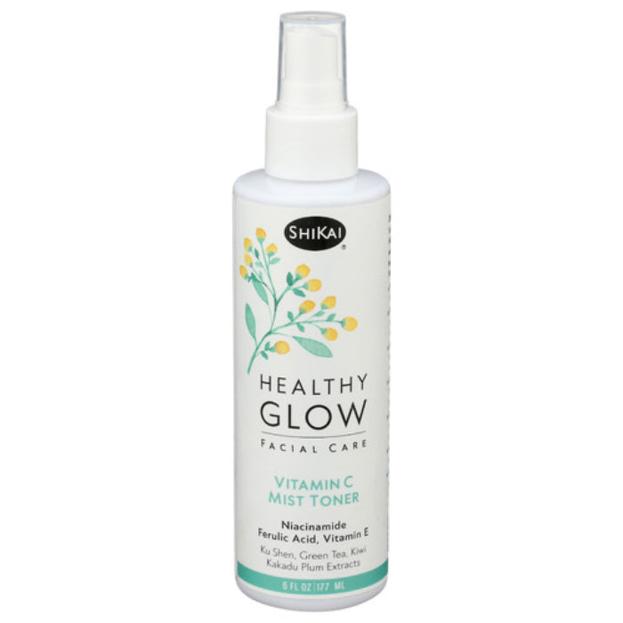 Shikai – Toner Mist, Healthy Glow Vitamin C, 6 Fl Oz – Pack of 1