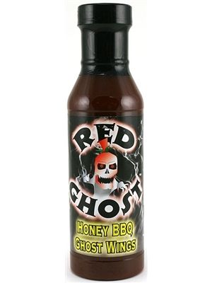 Red Ghost Honey BBQ Ghost Wing Sauce, 12oz.