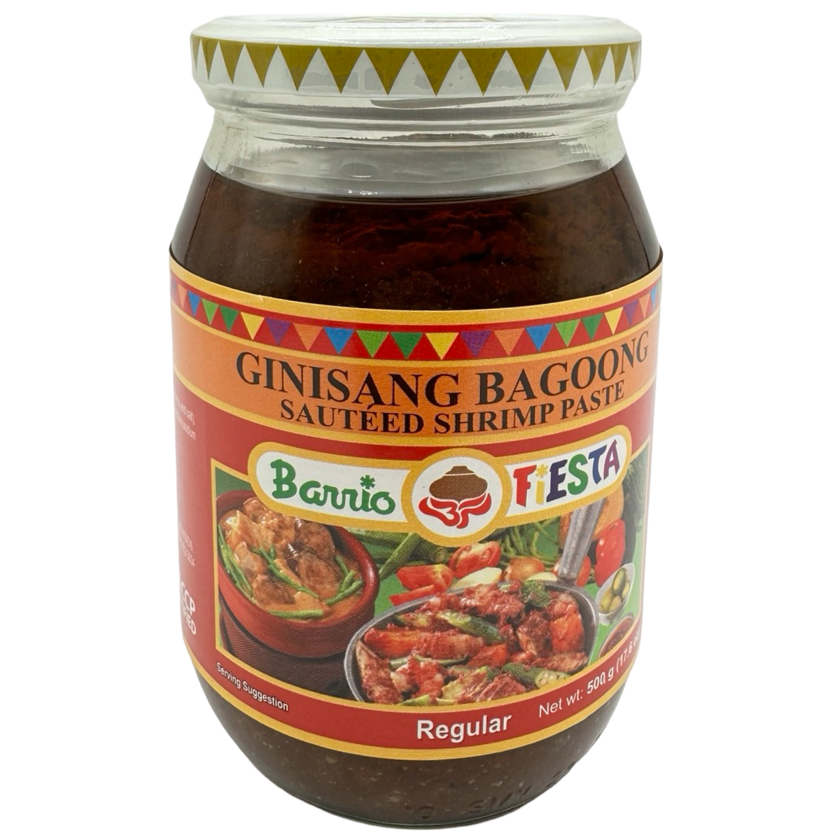 Barrio Fiesta – Ginisang Bagoong Sauteed Shrimp Paste – Regular – BIG – 500 G