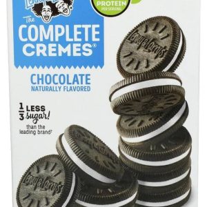 Lenny & Larry’s: Chocolate Complete Cremes Cookies, 5.71 Oz – Pack of