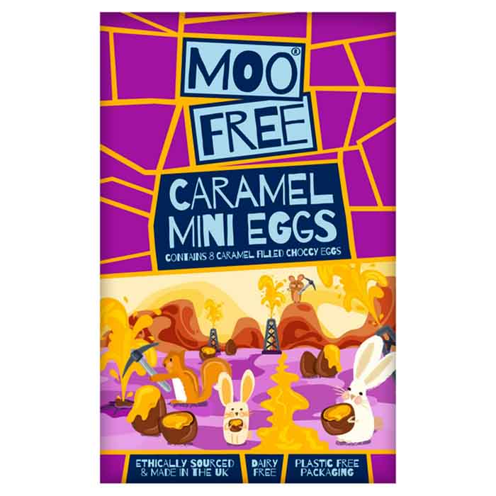 Moo Free – Mini Caramel Eggs, 88g