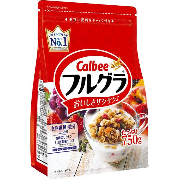Calbee Frugula 750g Cereal Wholesome & Nutritious Breakfast – Tokyo Snack Land