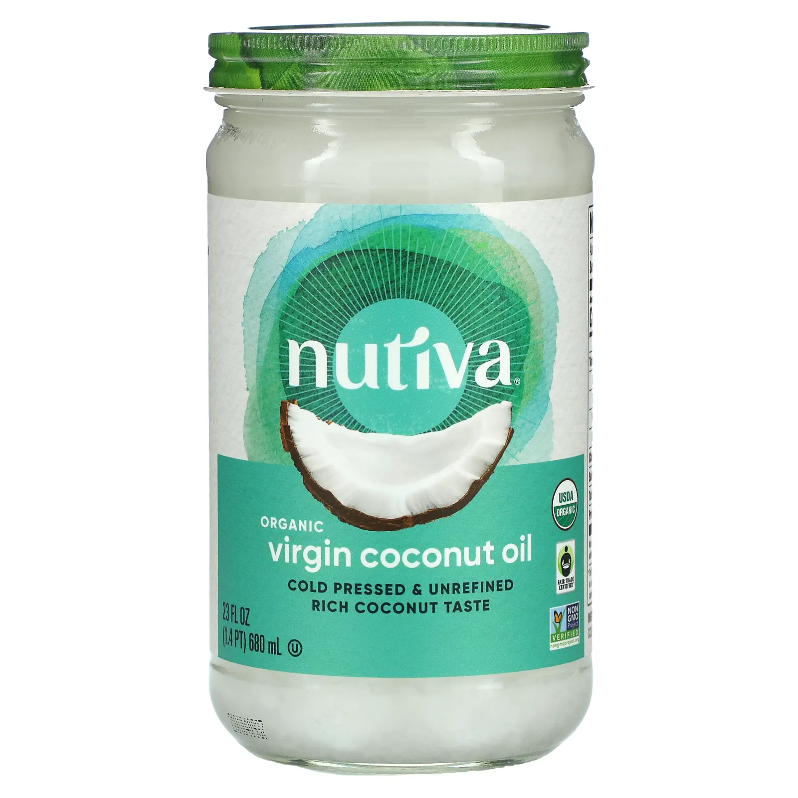 Nutiva Organic Virgin Coconut Oil – Pure, Versatile & Healthy