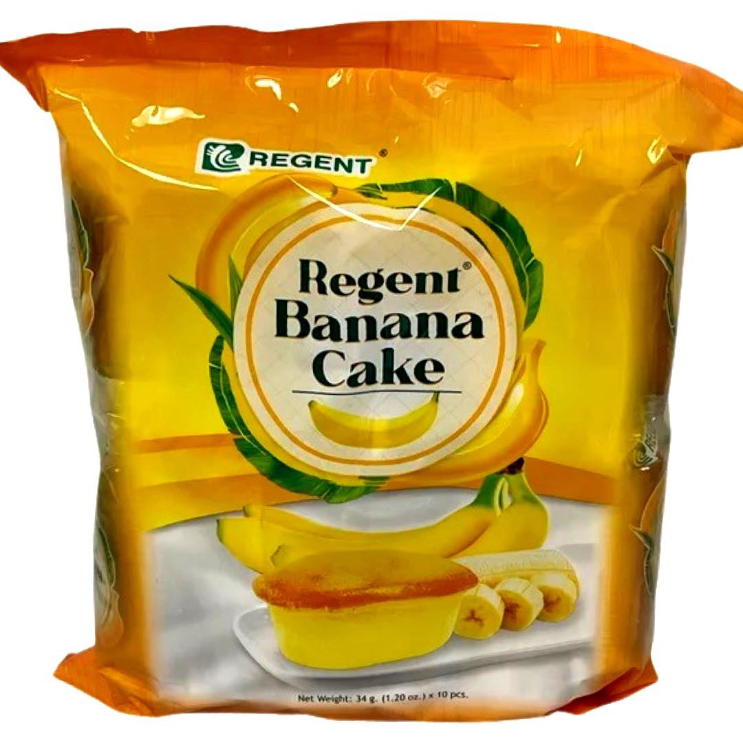 Regent – Banana Cake – 10 Pieces – 200 G