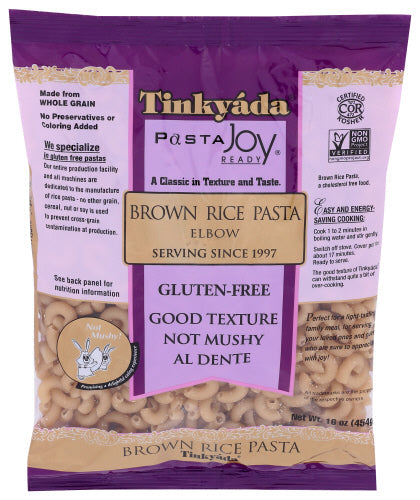 Tinkyada Pasta Brwn Rice Elbow 16 Oz – Pack Of 1