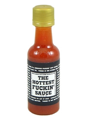 Hottest Fuckin’ Sauce Mini Hot Sauce, 1.5oz.