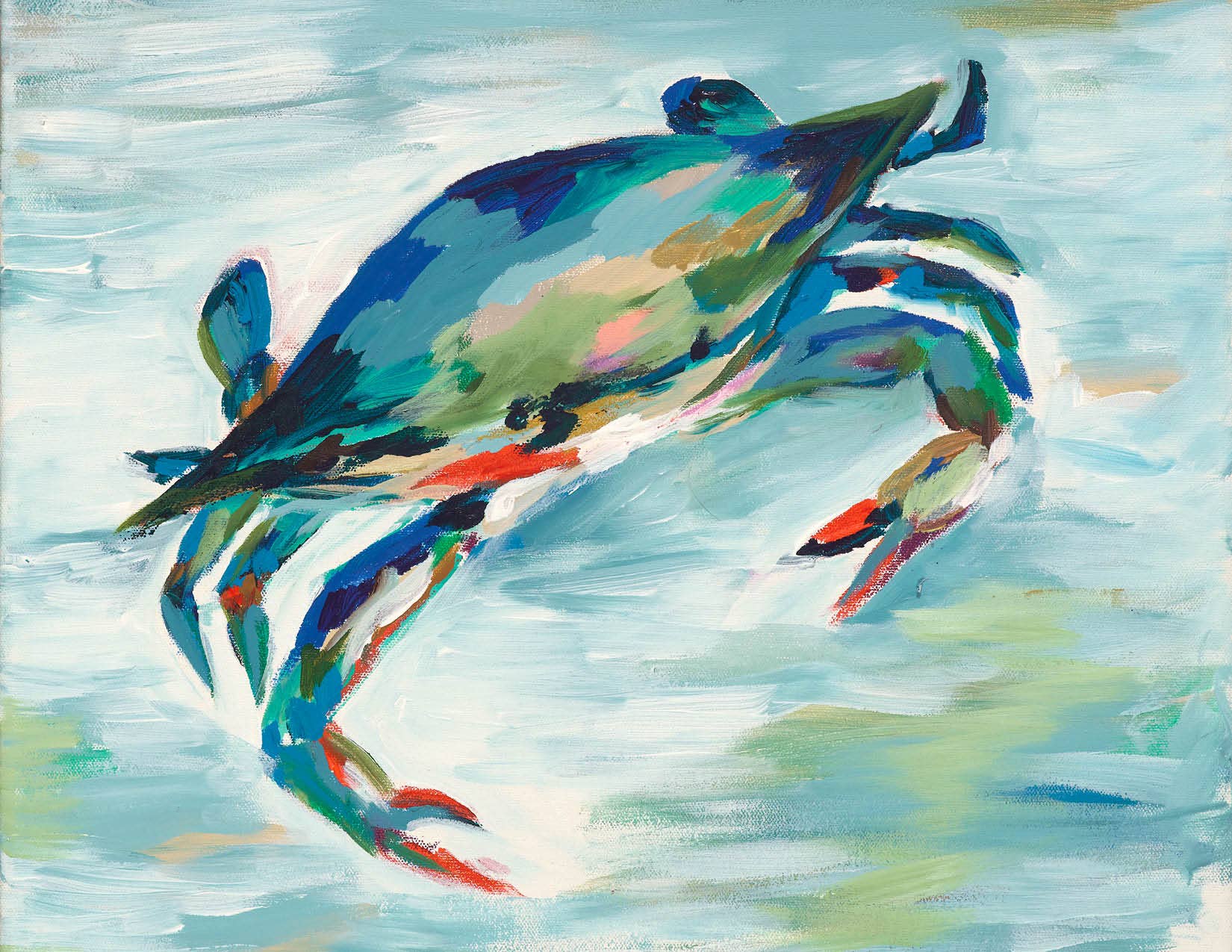 Kim Hovell Art – Maryland Blue Print: 8×10