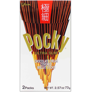 Pocky Ultra Slim Chocolate Cream Biscuit Sticks