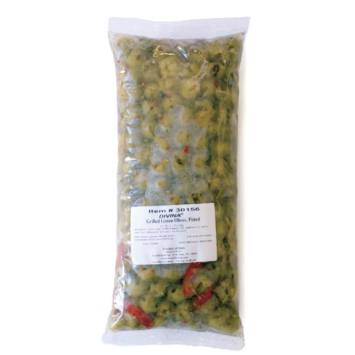 Divina – Olives Mix Pitted Grilled, 2.2 Lb (Pack Of 4)