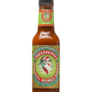 Hot Sauce Pickapeppa Gingery Mango Garlic 5 oz Jamaica Heat 6