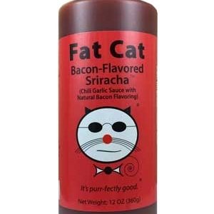 Fat Cat Bacon Flavored Sriracha Sauce