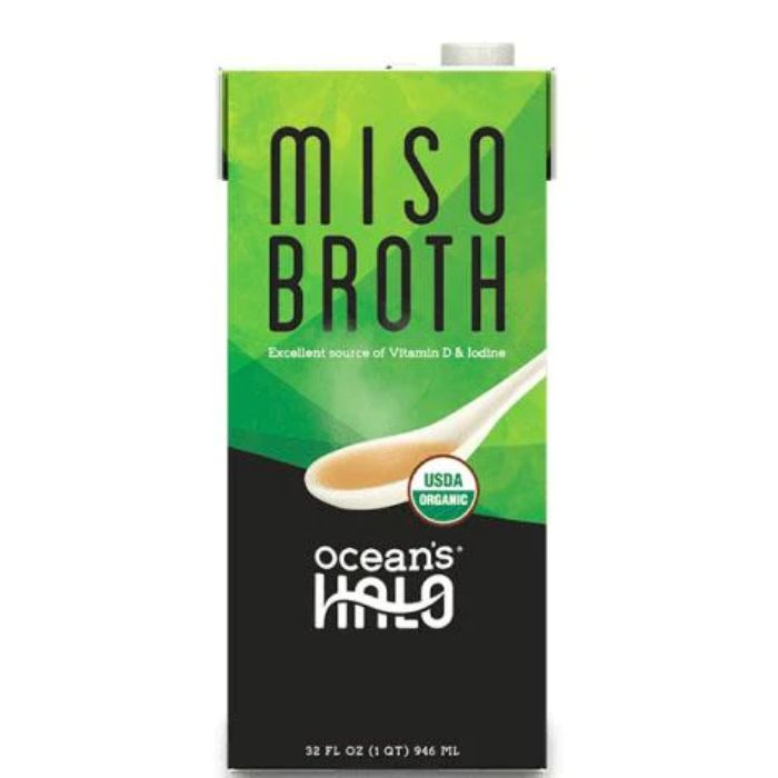 Oceans Halo – Broth Miso, 32 Fl Oz | Pack of 6