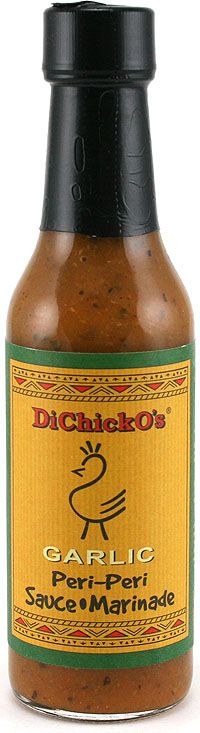 DiChickO’s Garlic Peri Peri Sauce and Marinade, 5oz.