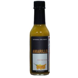 Amarillo Aji Chili Hot Sauce Jars – 12 x 5oz
