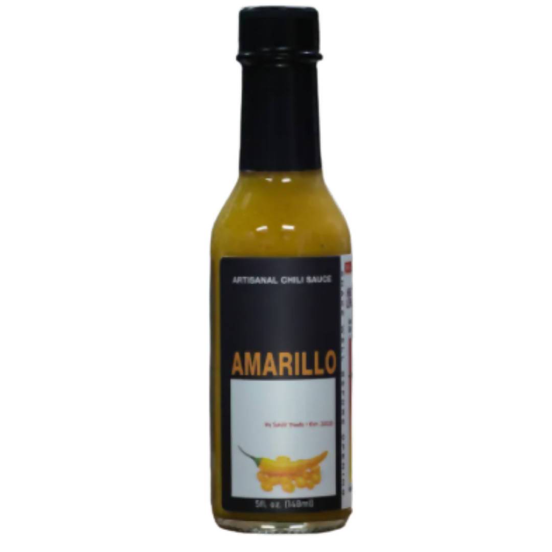 Amarillo Aji Chili Hot Sauce Jars – 12 x 5oz