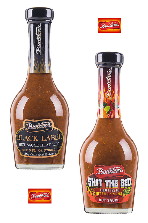 Bunsters Hottest Hot Sauces Gift Set, 2/5oz.