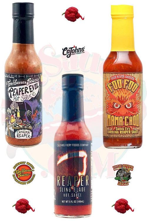 Best of Carolina Reaper Pepper Gift Set #1, 3/5oz.